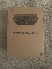 Spirit of Grayskull Motu Classics Master of the Universe He-man Mattel