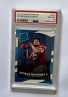 PATRICK MAHOMES II Rated Rookie Card PSA 8 2017 Panini Donruss #327 KC Chiefs