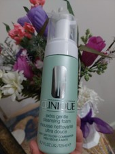 Clinique Extra Gentle Cleansing Foam 4.2oz Full Size for very dry Step 1 28
