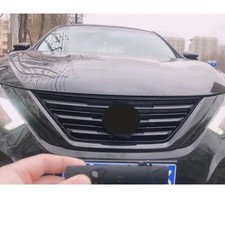 Parrilla de parachoques delantera negra brillante para Nissan Teana Altima 2016 2017 2018 parrilla 1 pieza