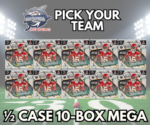 ARIZONA CARDINALS - 2025 Panini Prizm 1/2 Case 10-Box MEGA Break #8 - Picture 1 of 2
