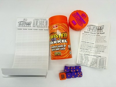 Twisted Farkel Family Dice Game LGI Legendary Games Ages 8+ Purple