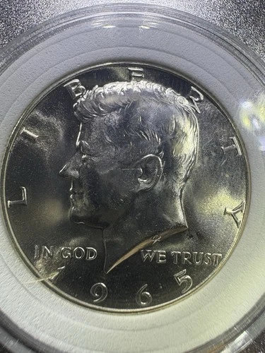 1965 Uncirculated SMS Kennedy Half Dollar, 40% Silver