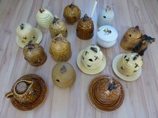 Honigtöpfe, Sammlung, Honigpot, Honigtopf, Honigglas, Imkereibedarf