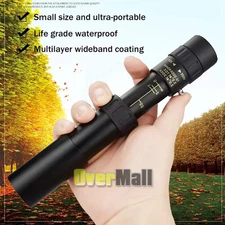 10-300X Zoom HD Portable Strong Long Range Spyglass Monocular Telescope