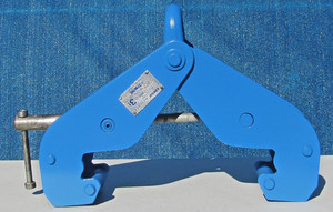 Tractel Corso 3 Ton / 6000 Lbs I-Beam Lifting Clamp 3-1/2" to 13" Jaw LT-3B  #1