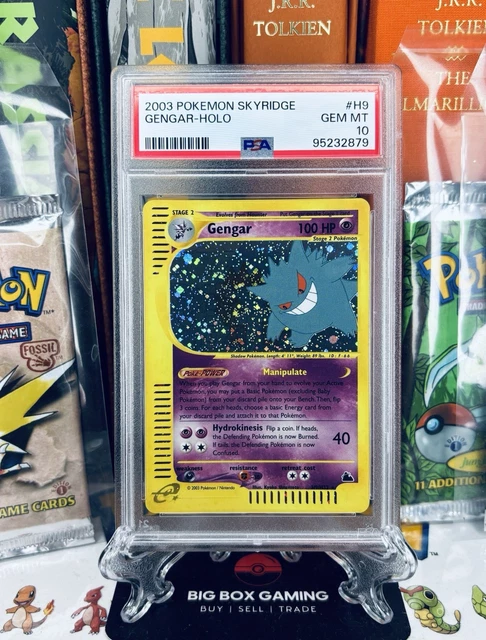 2003 Pokemon Skyridge Gengar #H9 PSA 10 Gem Mint Perfect 💎👻 POP - 90