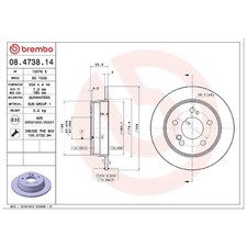 2x Bremsscheibe hinten für Mercedes 124 C124 W124 S124 190 W201 | 26243605