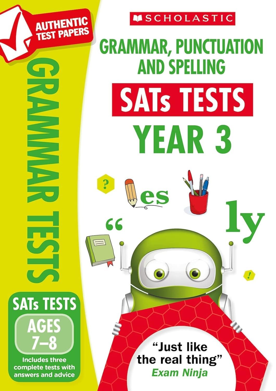 Grammar, Punctuation and Spelling Test - Year 3 by Catherine ... - 9781407182940 - Image 5