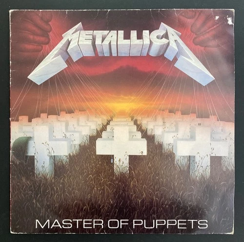 Metallica – Master Of Puppets, Heavy Metal, Misprint Repress LP 12" Vinyl Record
