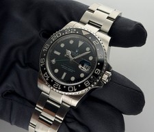 Rolex GMT-Master II 40mm Black Ceramic Bezel Black Dial 116710 LN - 2009 3