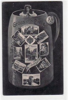 39079454 - 3200 Hildesheim Hildesheim. a beer stein large oet ́n potte!  with