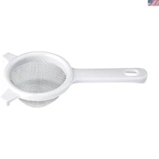 Compact 3-Inch Dishwasher Safe Stainless Steel Strainer for Effortless Straining