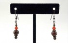 925 Sterling Silver Jasper Garnet Jewelry w/Drop Earrings, Pendant 3.9g — photo 2