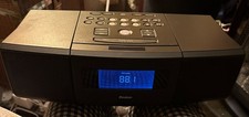 Boston Acoustics Microsystem CD PLayer Am Fm Stereo Alarm Clock Tested