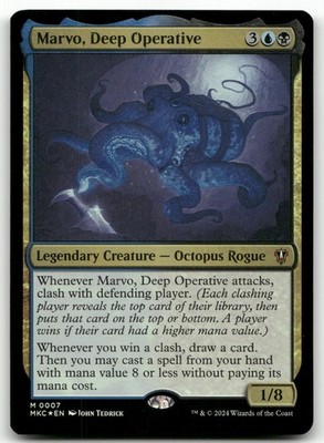 Marvo, Deep Operative #7 (Foil) (NM) Murders Karlov Manor MKC Magic MTG