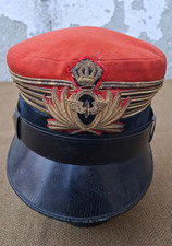 Cappello berretto capostazione ferrovie dello stato Italiano 1920