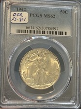 1942 MS62 DDR FS801 PCGS