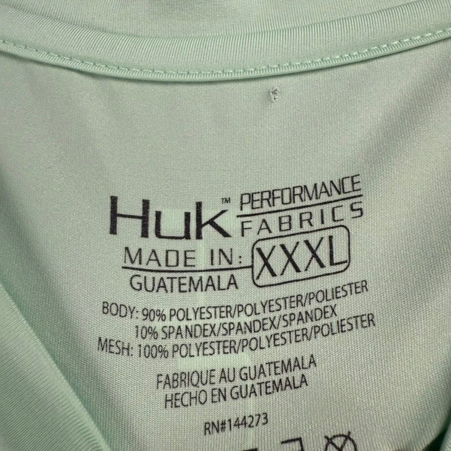 Camisa de pesca de manga larga Huk Performance XXXL, top ropa deportiva para hombre Foto 2 de 4