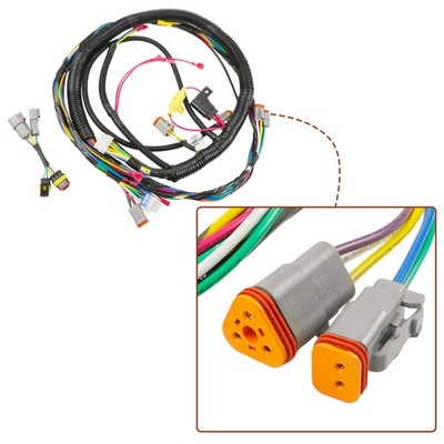 Wiring Harness For Club Car Precedent Gray Controller 1515-5201 48V 103850301