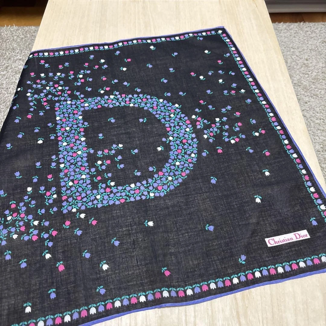 Mouchoir Christian Dior coton 42 cm 16