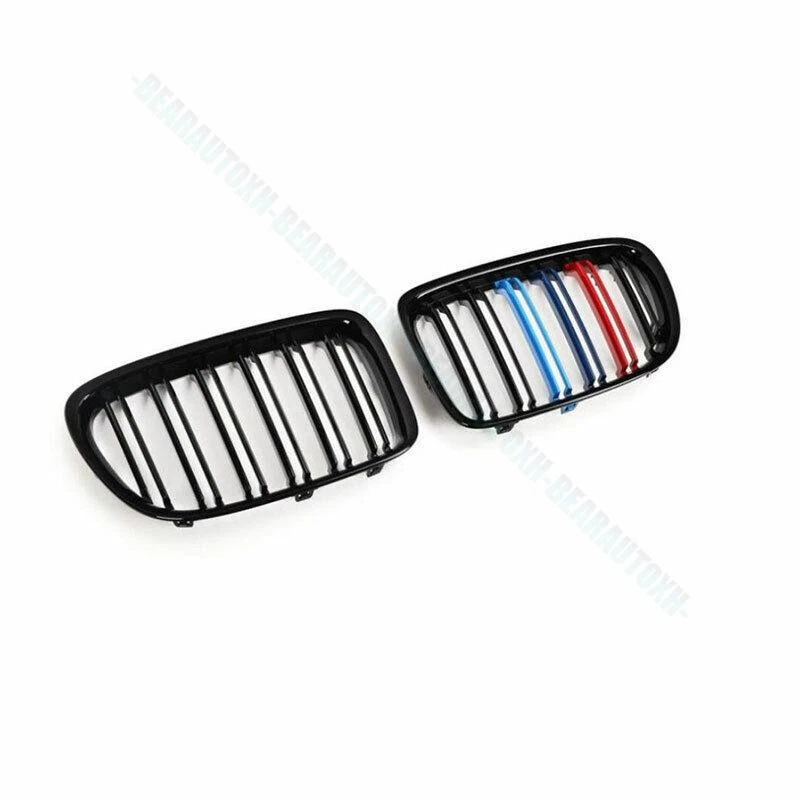Fit For BMW X1 E84 2010-2014 ABS 3-Color Front Bumper Center Hood Grill Mesh 2X Foto 4 de 4