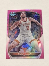 Timmy Allen Pink 2022-23 Bowman U Chrome #26 Texas Longhorns