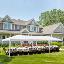 Carpa 10x30 Toldo Para El Sol Boda Fiestas Exterior y Patio Tienda De Heavy Duty