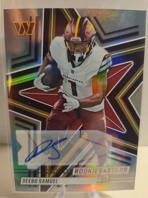 Panini 2025 Rookies & Stars Deebo Samuel Commanders #49 Auto - Bild 1 von 2