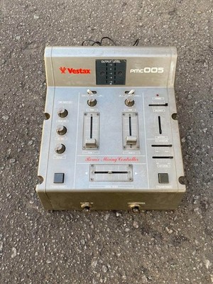 Vestax PMC-005 First Japanese Version 2 Channel Analog DJ Mixer Junk