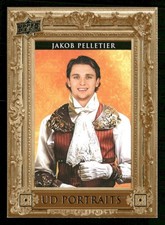 2023-24 Upper Deck Series 2 - Ud Portraits Jakob Pelletier #P50 (RC)