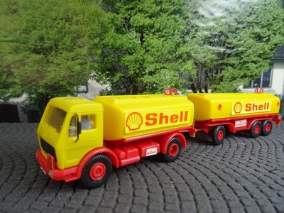 Kibri DB Tanklastzug Shell gebaut H0 1:87 KiO120