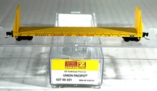MICRO-TRAINS Z SCALE 60' BULKHEAD FLAT CAR UNION PACIFIC 52700231