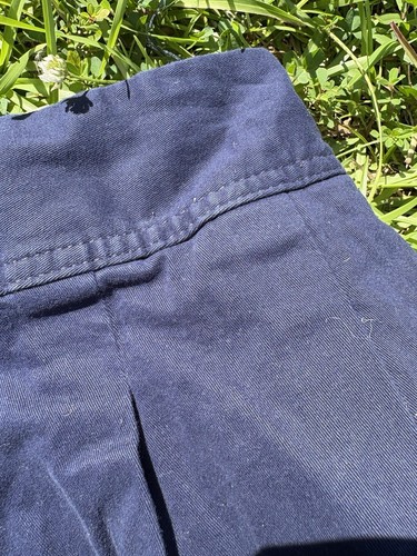 Children’s Place Girls Navy Pleated Uniform Skirt Size 16 - Picture 5 of 9