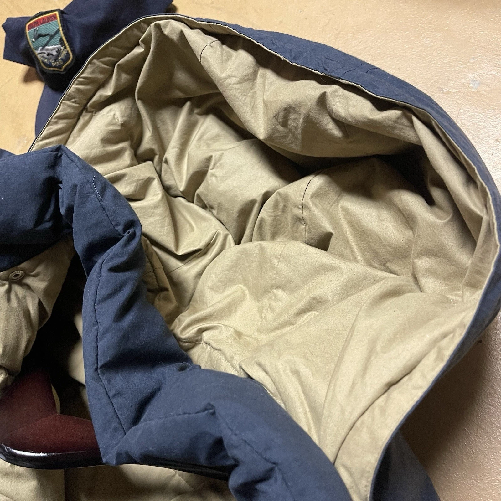 90s Polo Ralph Lauren Downhill Suicide Ski PARKA & LONG BILL USA MADE XL (READ) - product detail image 8
