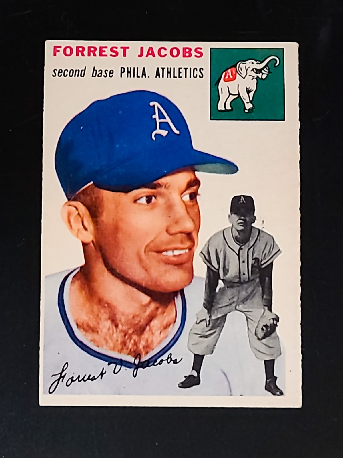 1954 Forrest Jacobs #129 Topps EX-MINT