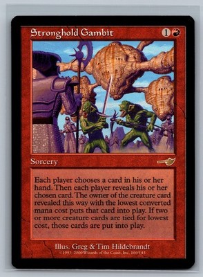 Magic The Gathering Nemesis Stronghold Gambit #100/143 MTG TCG CCG