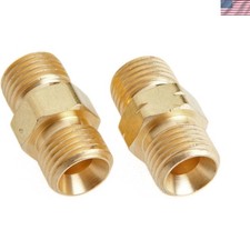 Oxygen Acetylene Hose Coupler Set - 9/16-Inch B Fittings for 1/4  3/16 Inch