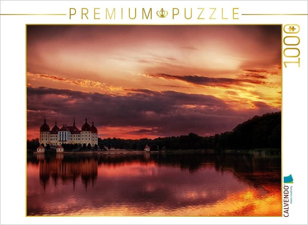 Calvendo Puzzle Moritzburg Castle | 1000 Pieces, Finished Size 25.2 × 18.9 In (6-image