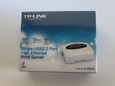 New (sealed) TP-LINK USB 2.0 Port Fast Ethernet Print Server, TL-PS110U