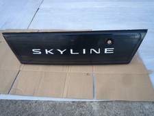 Jdm Nissan Skyline R33 Rear Center Trunk Garnish Panel Plate Genuine Oem Used Jdm Nissan Skyline R33 Rear Center Trunk Garnish Panel Plate Genuine Oem Used