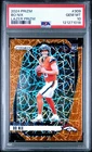 2024 Panini Prizm Bo Nix Orange Lazer #309 Rookie Card RC PSA 10 Gem Mint