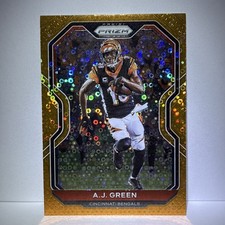 2020 Panini Prizm Orange Disco #47 A.J. Green COLOR MATCH