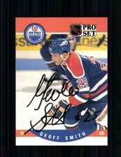 Geoff Smith NHL USA Traiding Card Original Signiert + A 252925