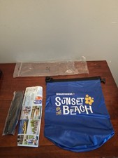 Southwest Airlines Sunset On The Beach Waterproof Wet Bag New Open Package
