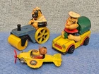 Vintage 1980 Popeye, Bluto & Olive Die-Cast Set. Matchbox Lesney & Corgi Juniors