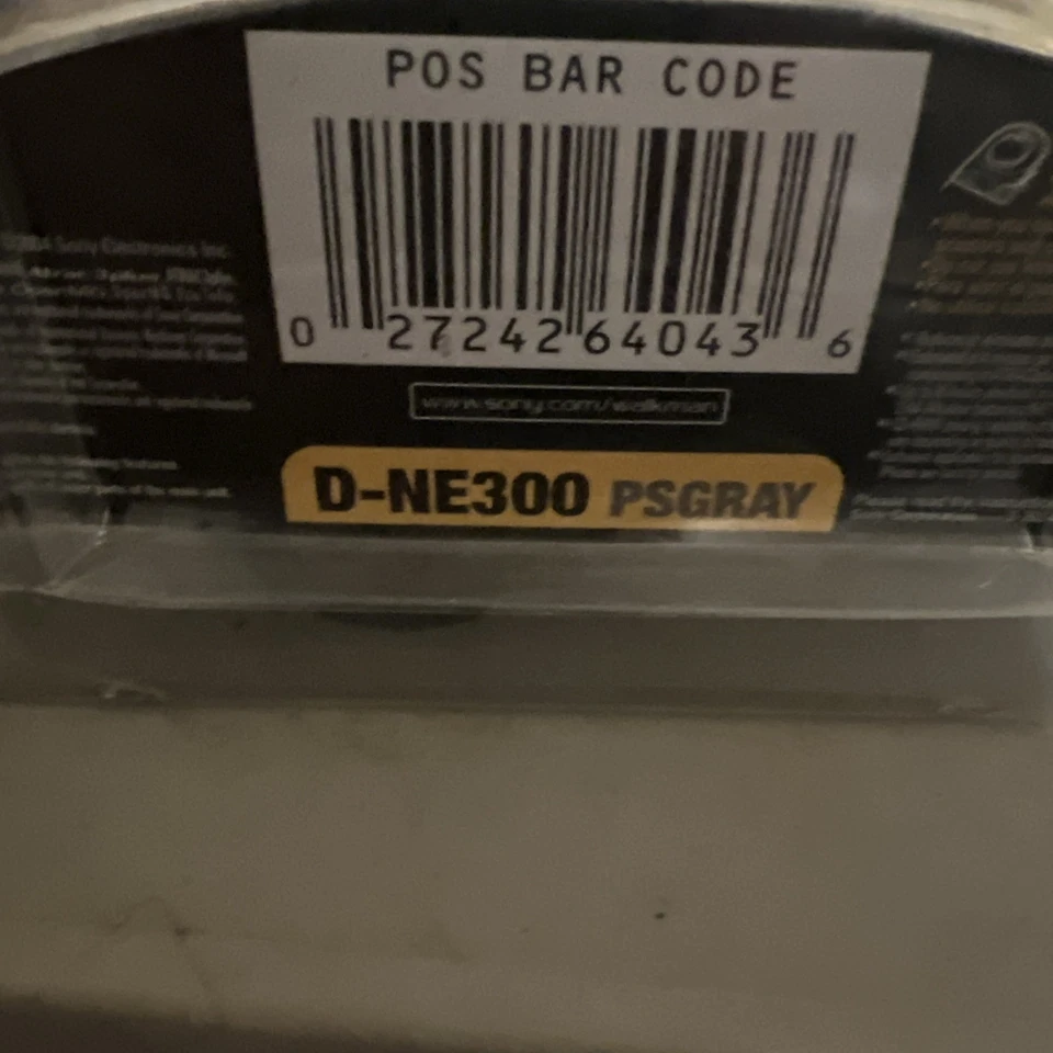 Sony Psyc D-NF300 CD Walkman Gris Atrac3 Plus MP3 TV/Clima/FM/AM Sonic Stage Foto 3 de 3