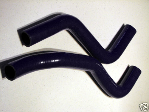 Silicone Radiator Hose DSM '95-'99 Eclipse Turbo Black - Picture 1 of 1