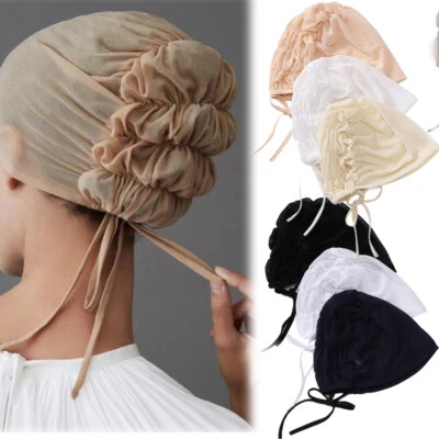 Casquette intérieure hijab respirante hijab femme turban musulman hijab mince - Photo 1/4