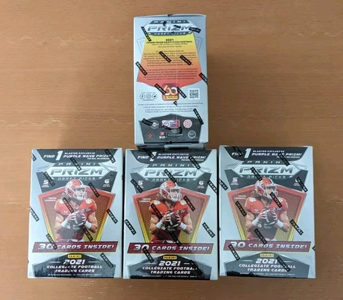 2021 College Prizm Draft Picks 2021 Football Blaster Box (30 Cards